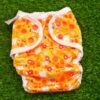 Cover diaper with prefold