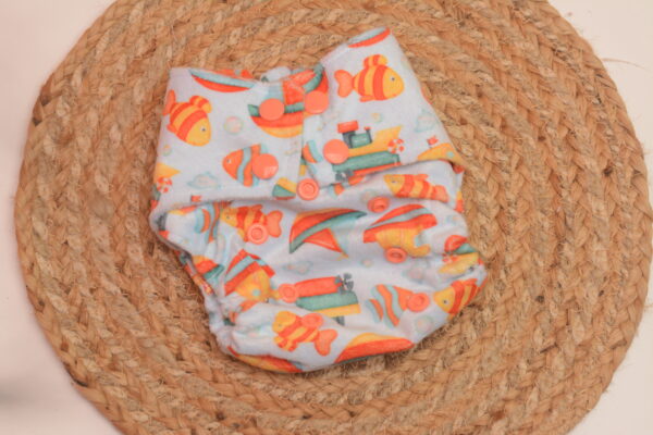 Velvety soft minky cover diapers