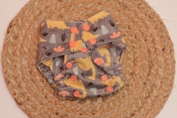 Velvety soft minky cover diapers