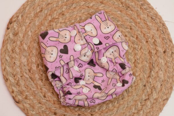 Velvety soft minky cover diapers