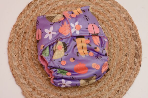 One size Hemp Bamboo All in One diaper ( AiO) - 14+ hours absorbency