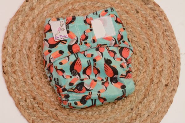 Velvety soft minky cover diapers